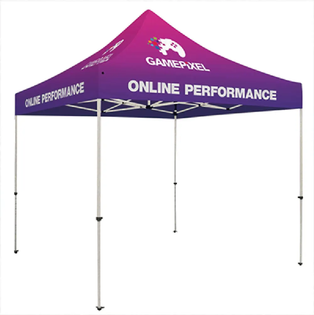 

10*10ft(3*3m) Custom Printed Advertising Pop Up Trade Show Tent Event Canopy Gazebo Marquee Tent（40mm aluminum frame +roof)