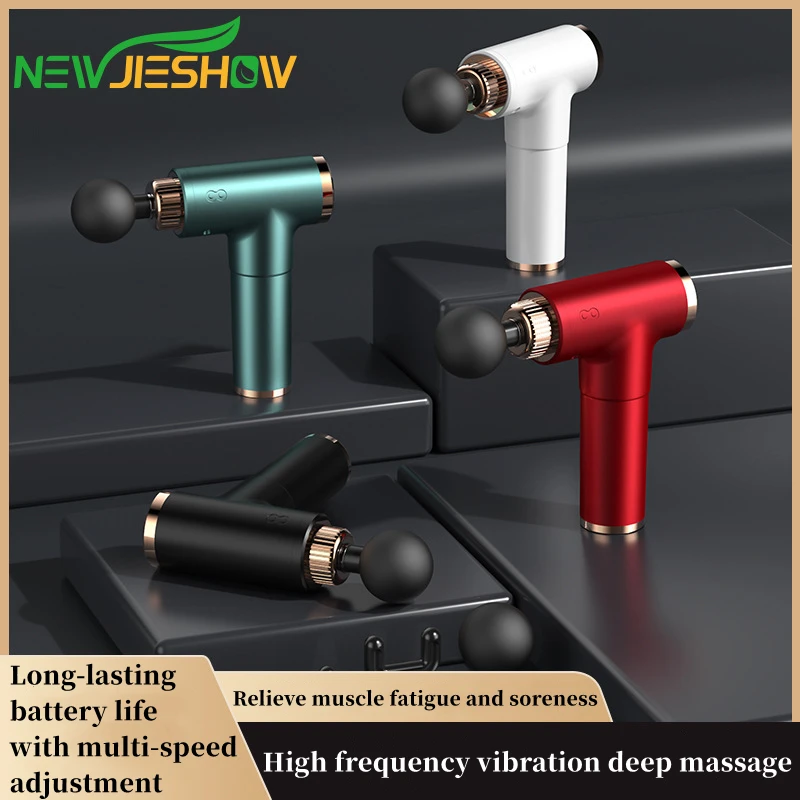 

Massage Gun Muscle Sport Massager Battery High Frequency Deep Portable Electric Mini Massag Vibration Fascia Gun