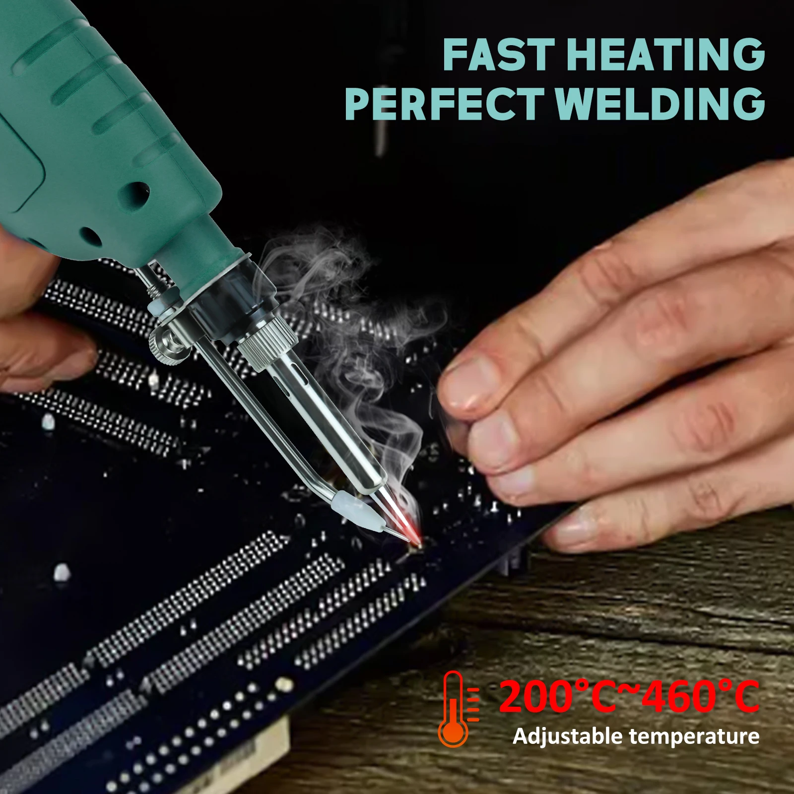 Беспроводной паяльник для Bosch 75 Вт 18 в литий-ионная батарея 200-460 ℃