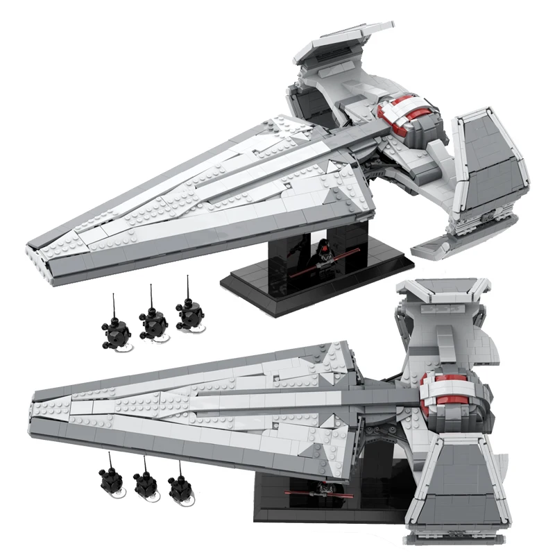 

1865 Pcs Building Kit Sith Infiltrator-UCS Scimitar Imperial Fighter Wars Block Bricks Sets Education Toys for Children Kids