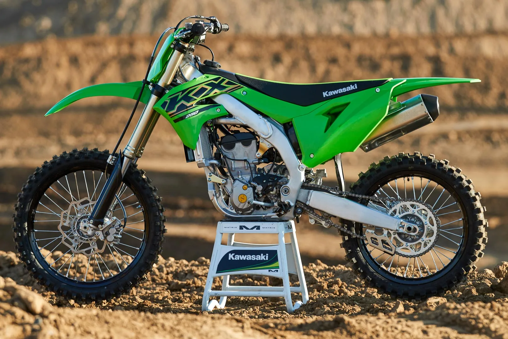 

Authentic Kawasakis KX 250 / KX 450 Off Road Motocross Motorcycle