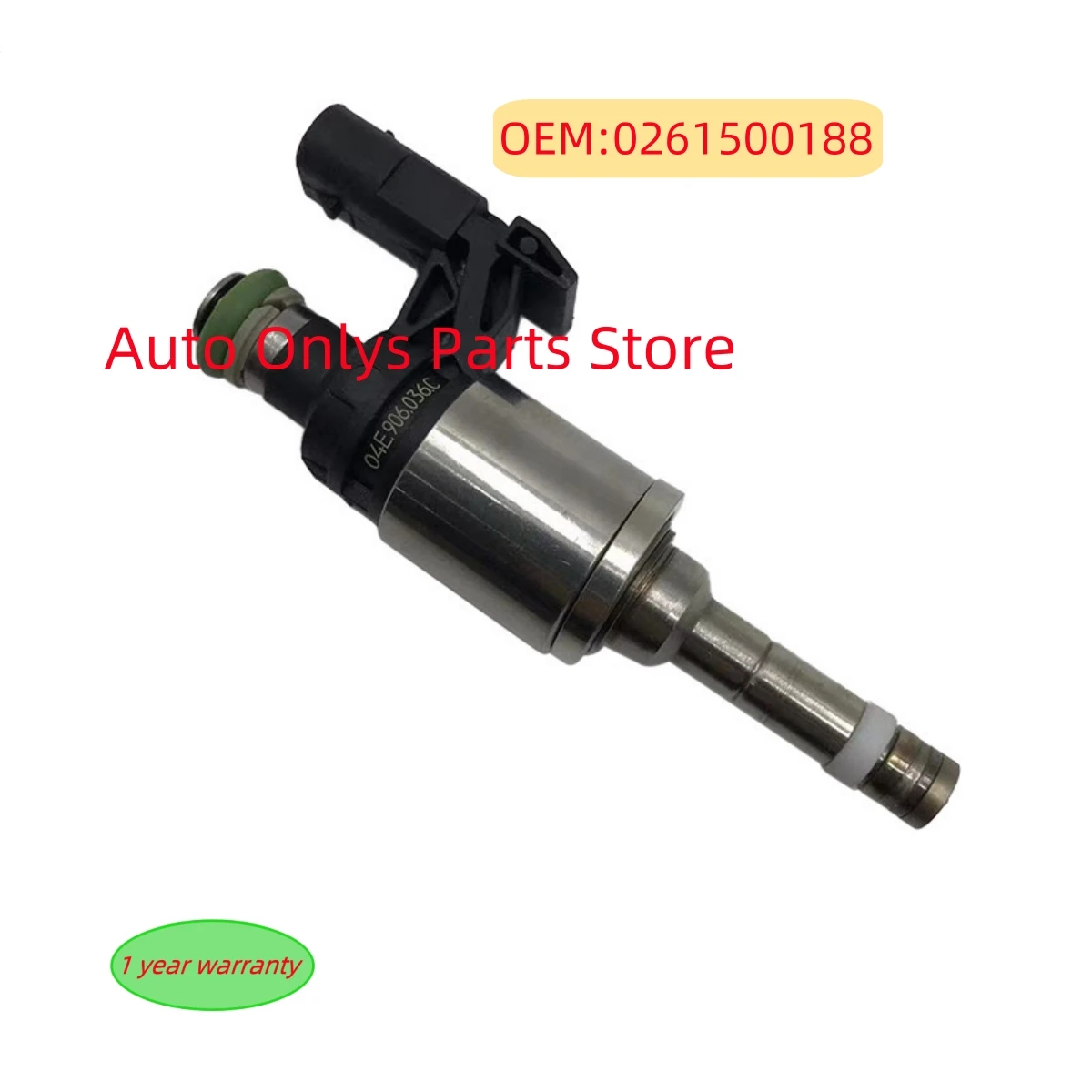 10шт Топливная форсунка 0261500188 04E 906036 C Для Audi SEAT ARONA SKODA FABIA VW Lavida Santana Octavia GOLF POLO 1.4L