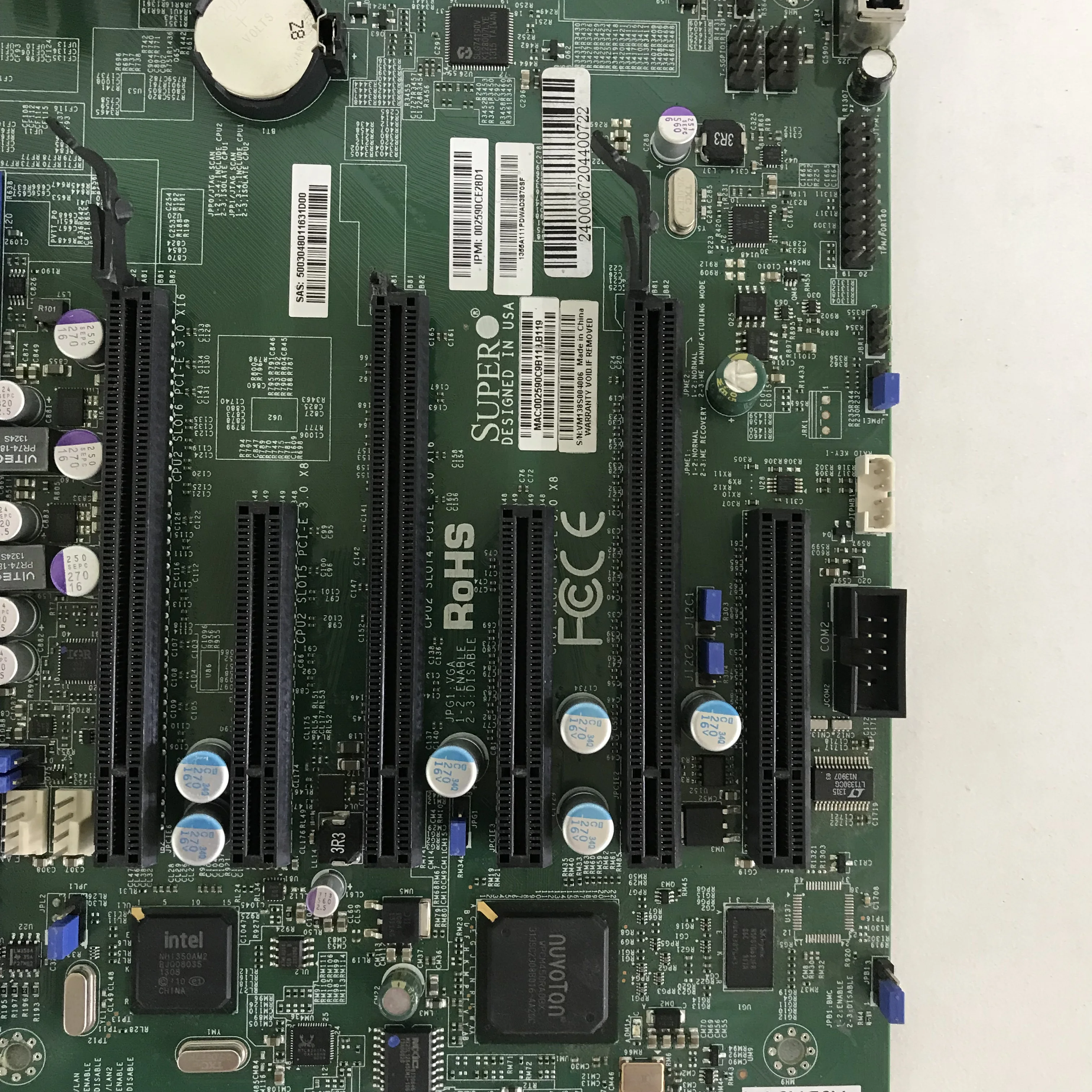 Серверная материнская плата Supermicro X9DR3-F | Серверное оборудование