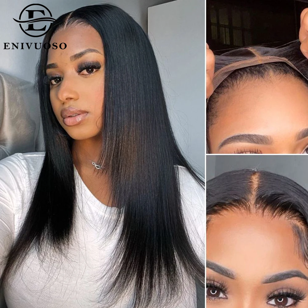 Парик на сетке 4X4 с многослойной окантовкой парики без клея для черных женщин