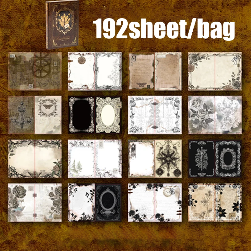 

Блокнот Mr.Paper Vintage с золотой фольгой