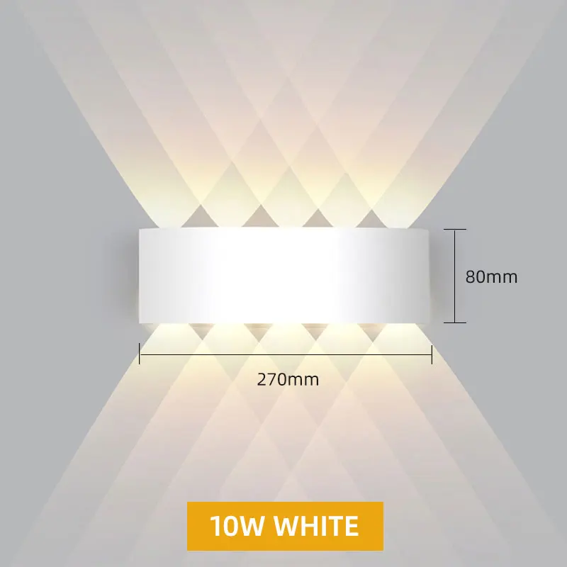 

Настенный светильник ErtimeLED, водонепроницаемый IP65, алюминий, 6/8/10 Вт