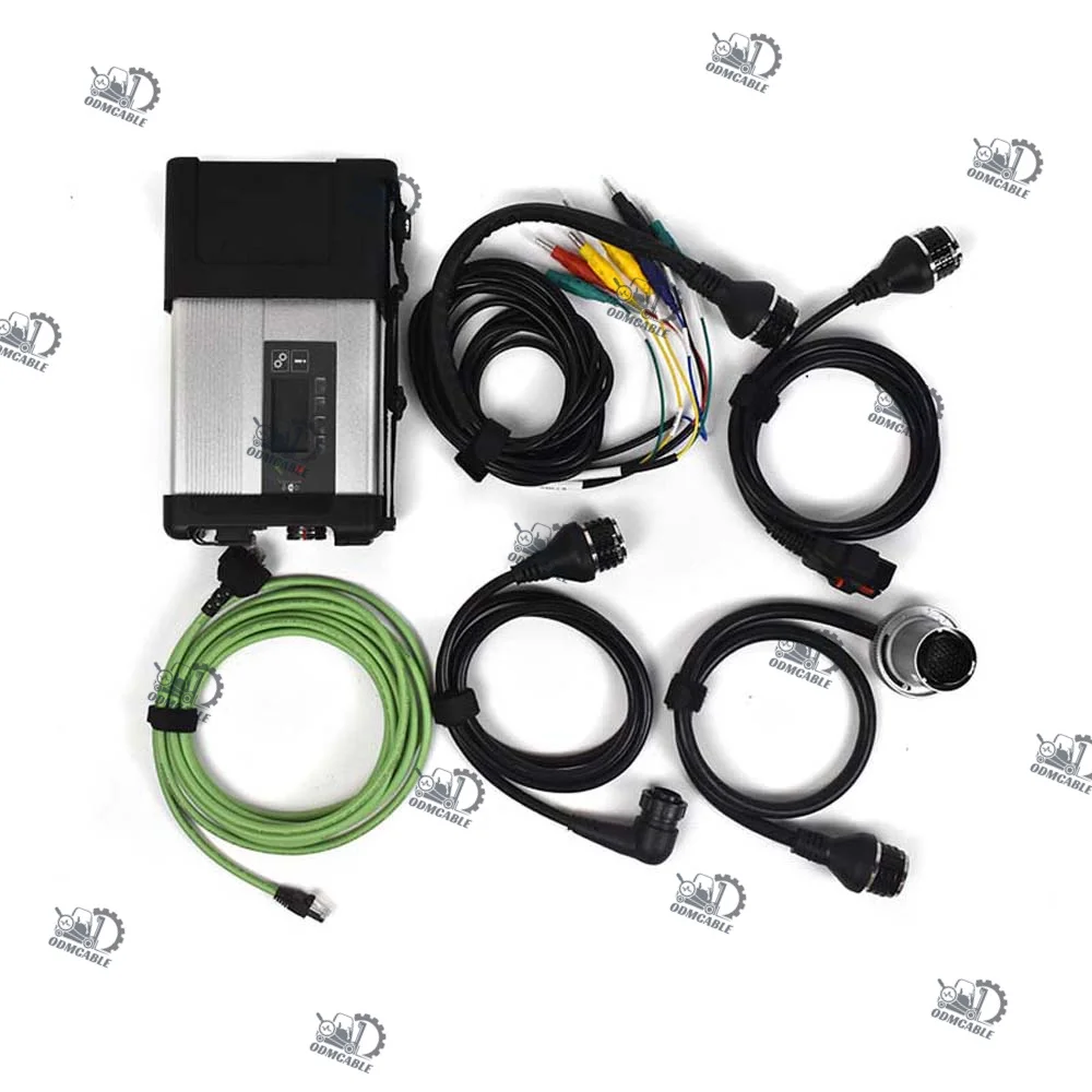 2023 для BENZ MB SD C5 интерфейс с кабелями 12 В и 24 автомобиль грузовик диагностический