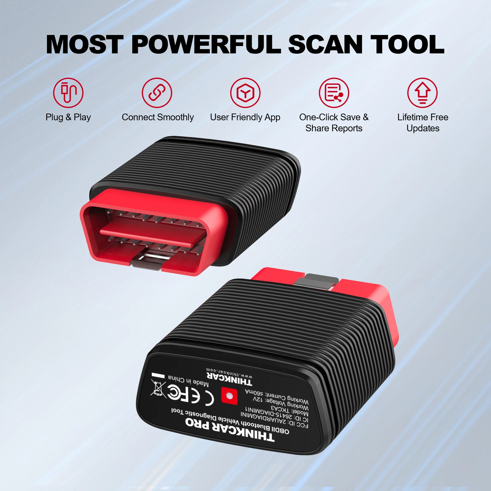 【100NEWYEAR】Сканер THINKCAR PRO obd2 полный набор инструментов для диагностики инжектора