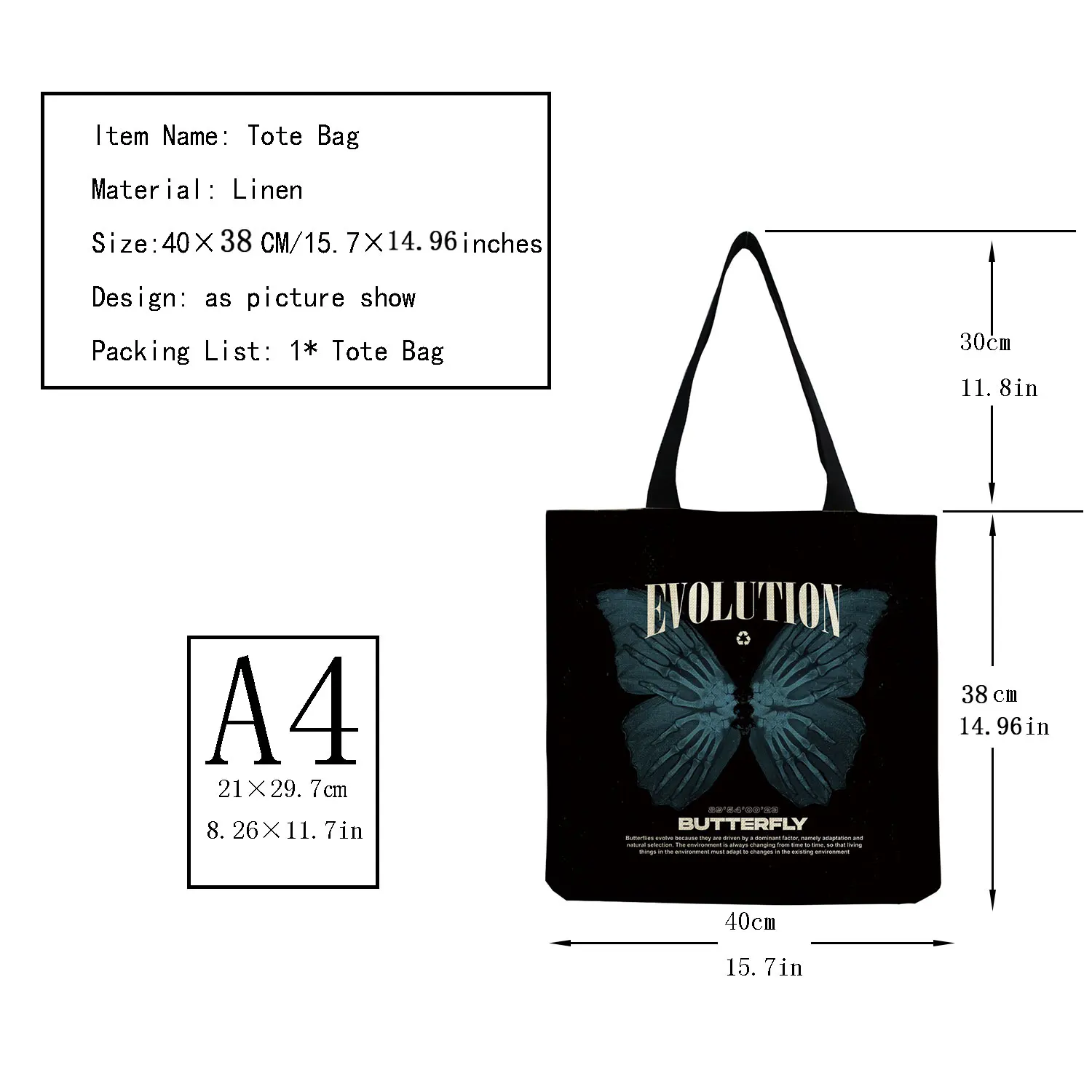 Настраиваемая Сумка-тоут для улицы сумки экологически чистая портативная