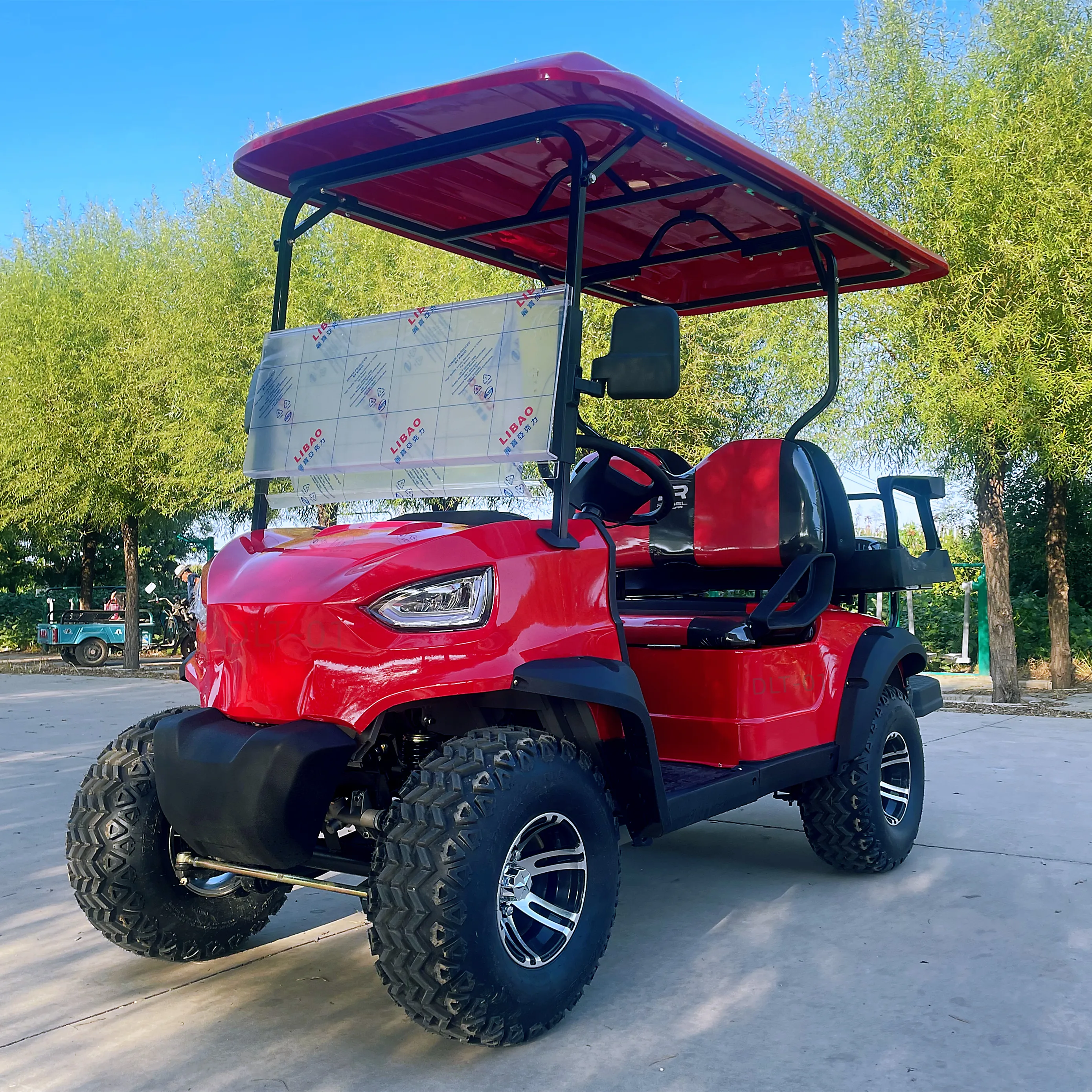 Cart With Front Bumper Grille Cover Body Kit All-terrain Tir