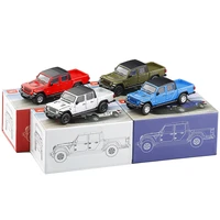 164 scale jkm gladiator pickup suv alloy car model model toy car decoration diecast toy for gifts