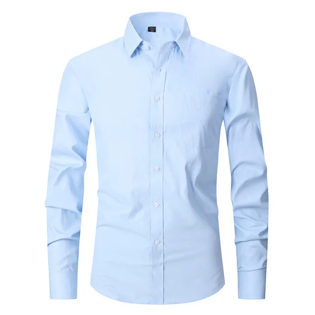 

Mens Dress Shirts Men Black White Long Sleeve Cardigan Slim Fit Formal Shirts African Men's Shirts Vintage Clothing