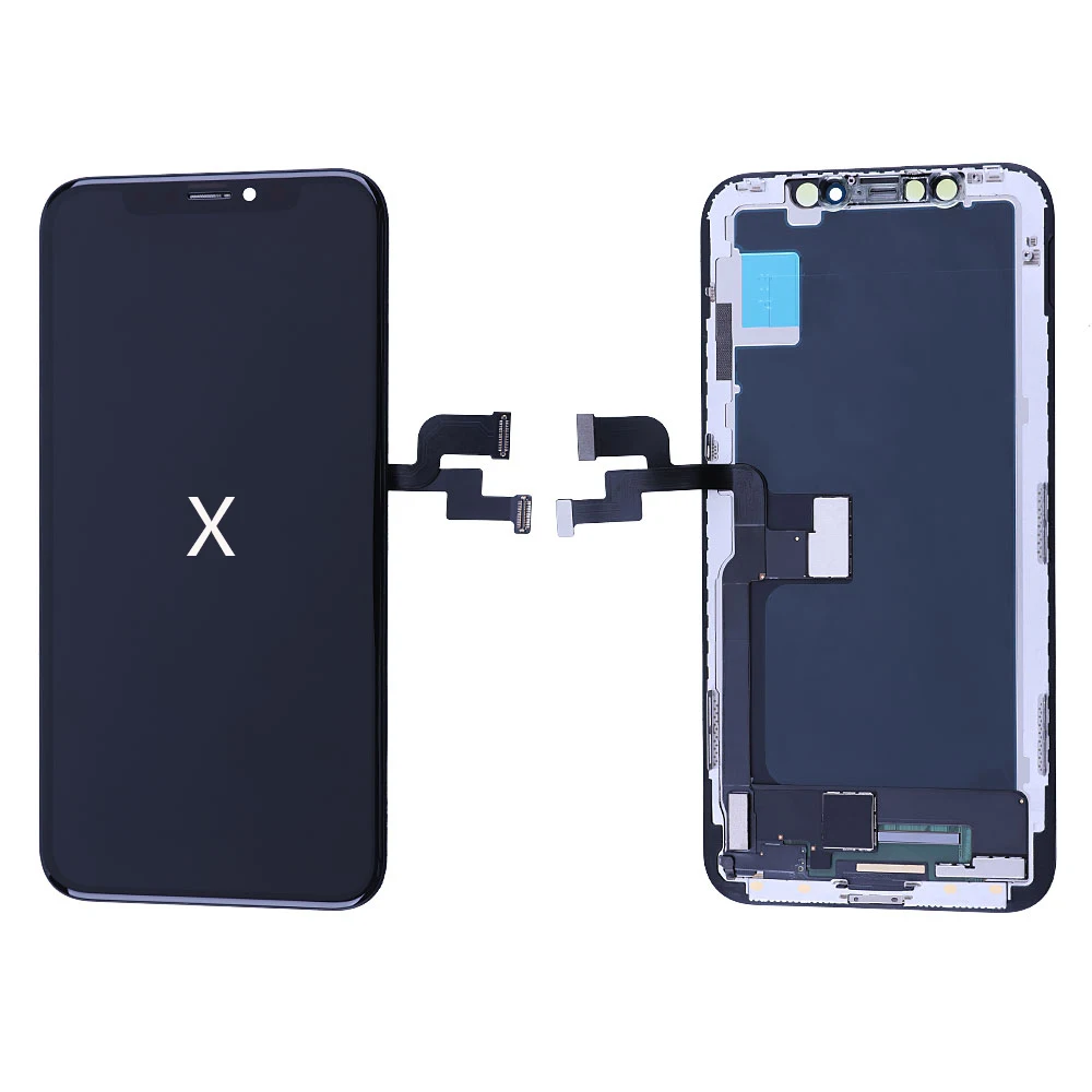 Ceny Hurtownie 5 Sztuk/partia LCD Dla IPhone 11 Incell X XS XR Ekran Dotykowy Wymiana Zespołu Wyświetlacza