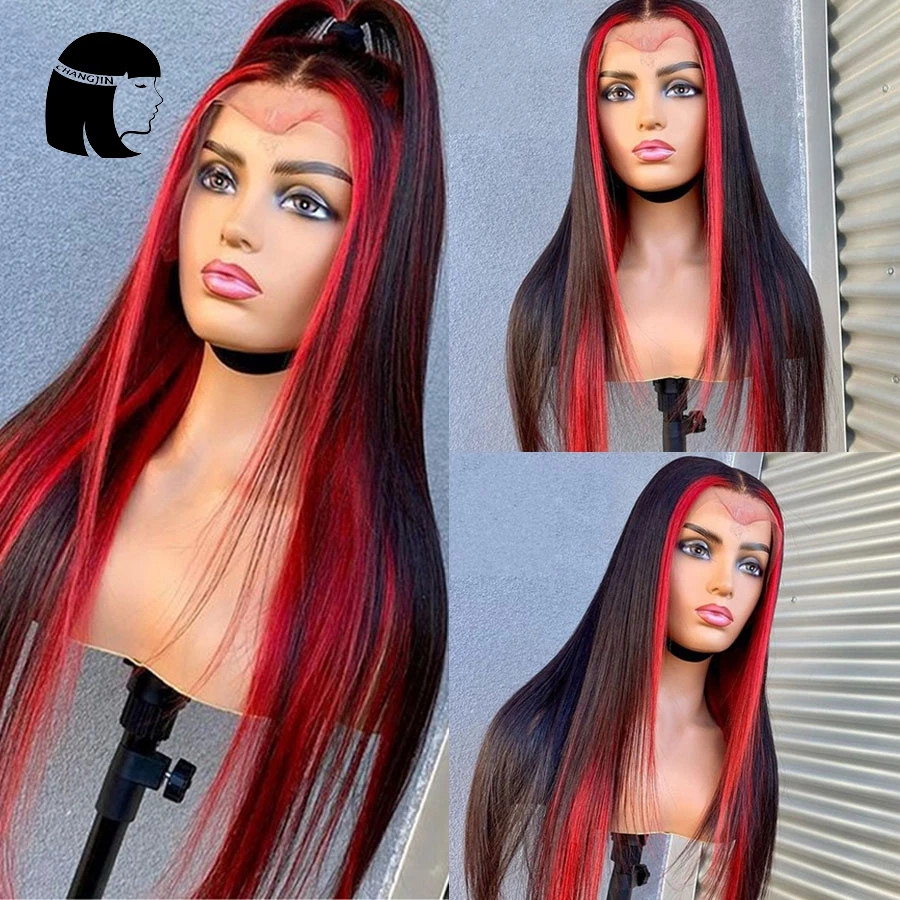 Straight 13x6 Lace Front Wig Brazilian Remy Human Hair Glueless Wigs For Women With Baby Hair