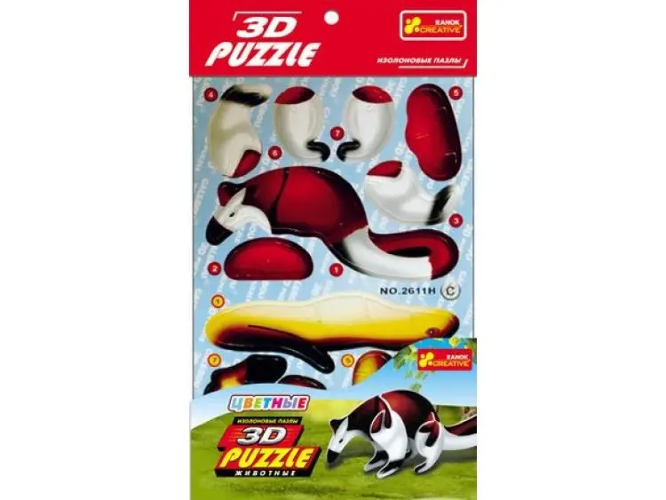 3D-Пазлы Ранок на изолоне &quotЯщер&quot |