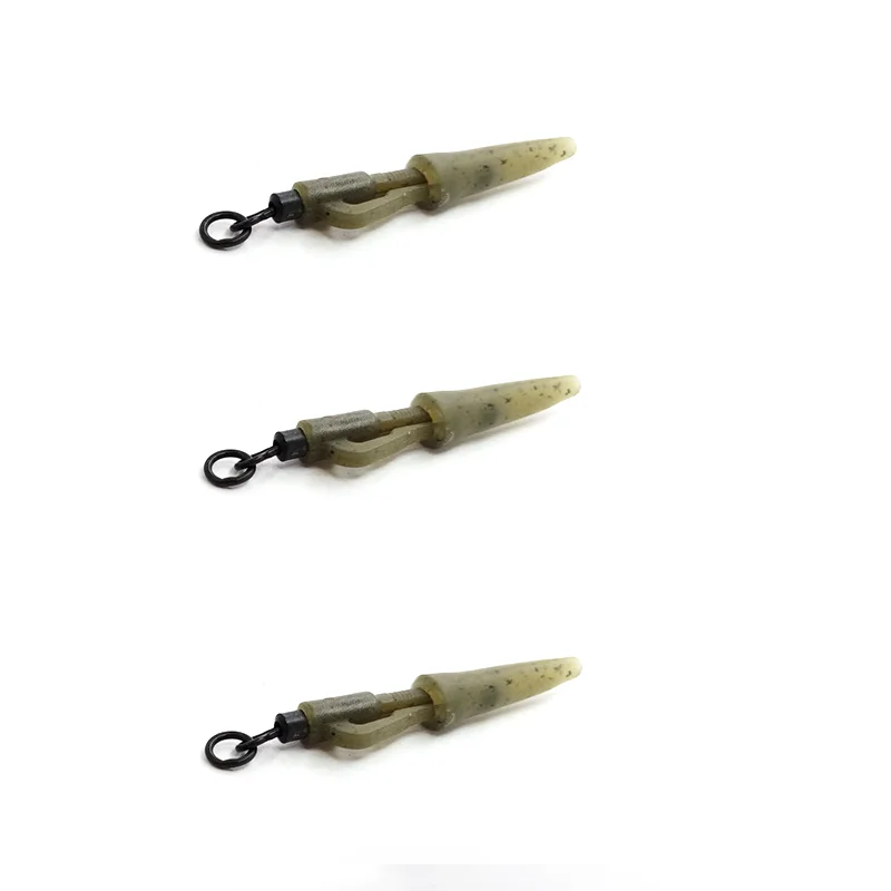 Аксессуары для карповой ловли Комплект: безопасная клипса вертлюг с кольцом