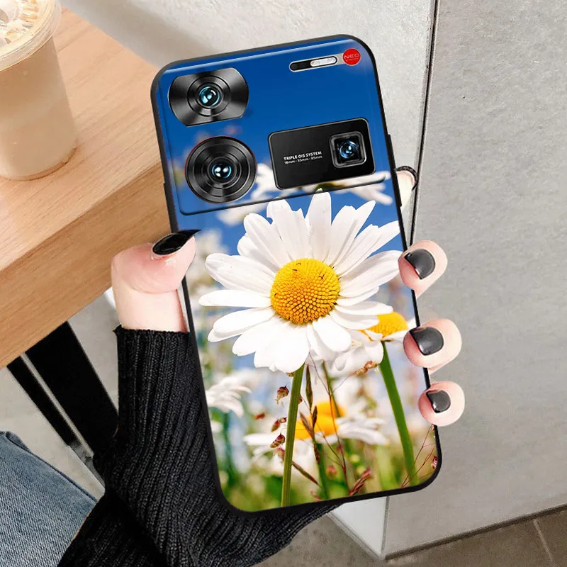 Фото Чехол для Nubia Z60 Ultra чехол, мягкий силиконовый ударопрочный чехол с изображением волка для NUBIA NubiaZ60 Z60Ultra, чехол из ТПУ с изображением Льва, Fundas Z 60 Ultra №2