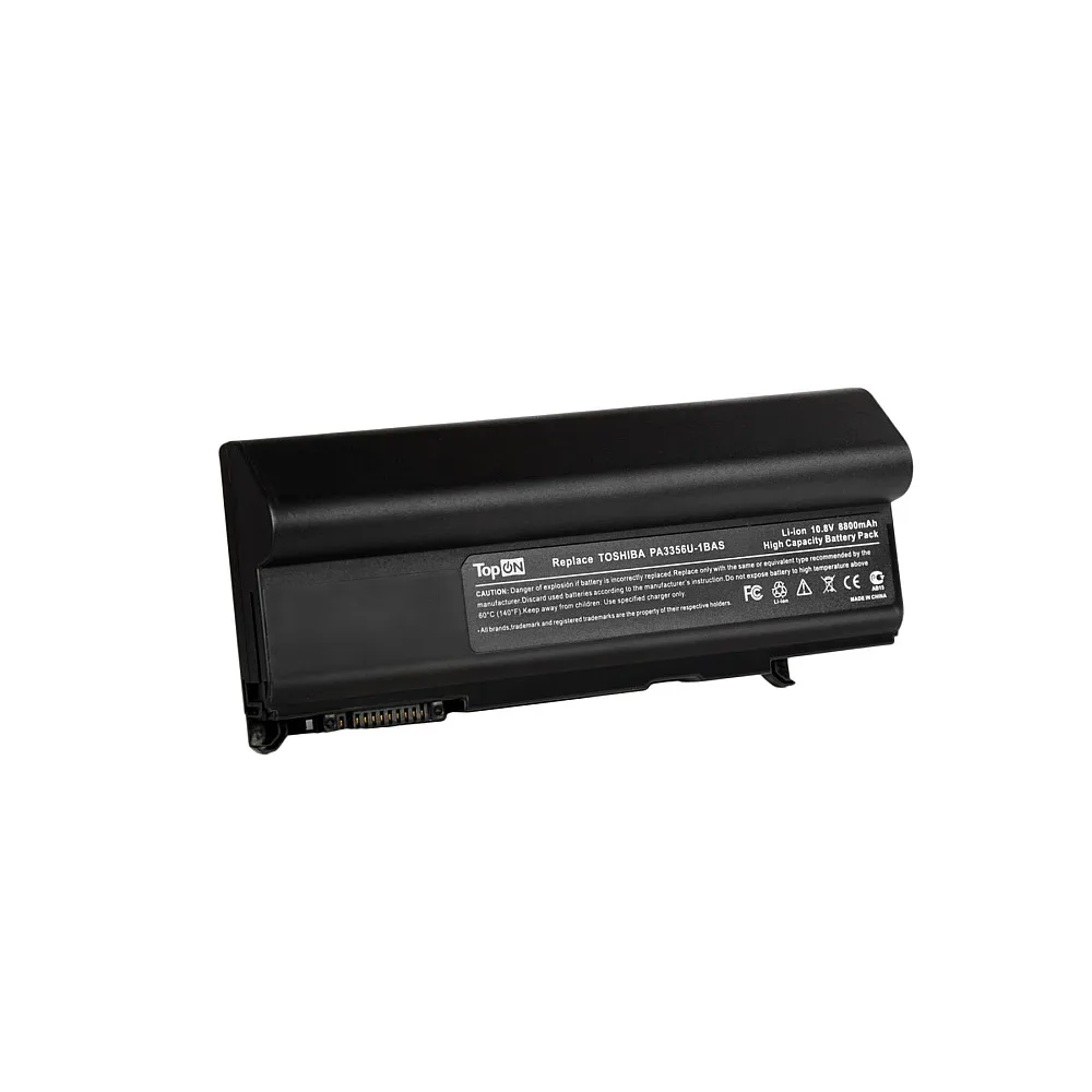Аккумулятор усиленный TopON для Toshiba Satellite Pro S200 10.8V (8800mAh)