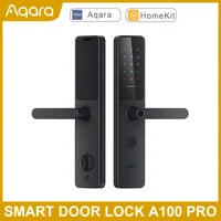 Aqara Smart Lock Door A100 Pro Zigbee Smart Home NFC Fingerprint 7 Unlock Ways Mijia Homekit APP For Xiaomi iPhone Apple Watch
