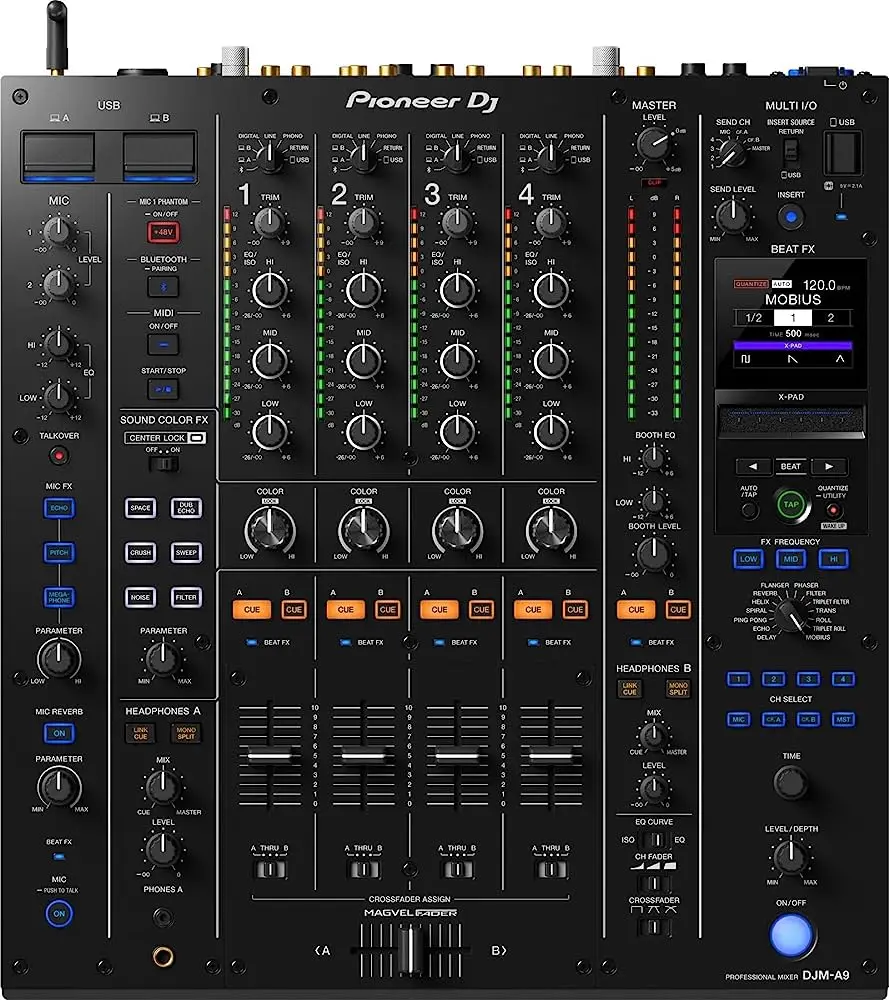 

100% SUMMER DISCOUNT SALES ON Pioneer DJ DJM-A9 4-channel DJ Mixer