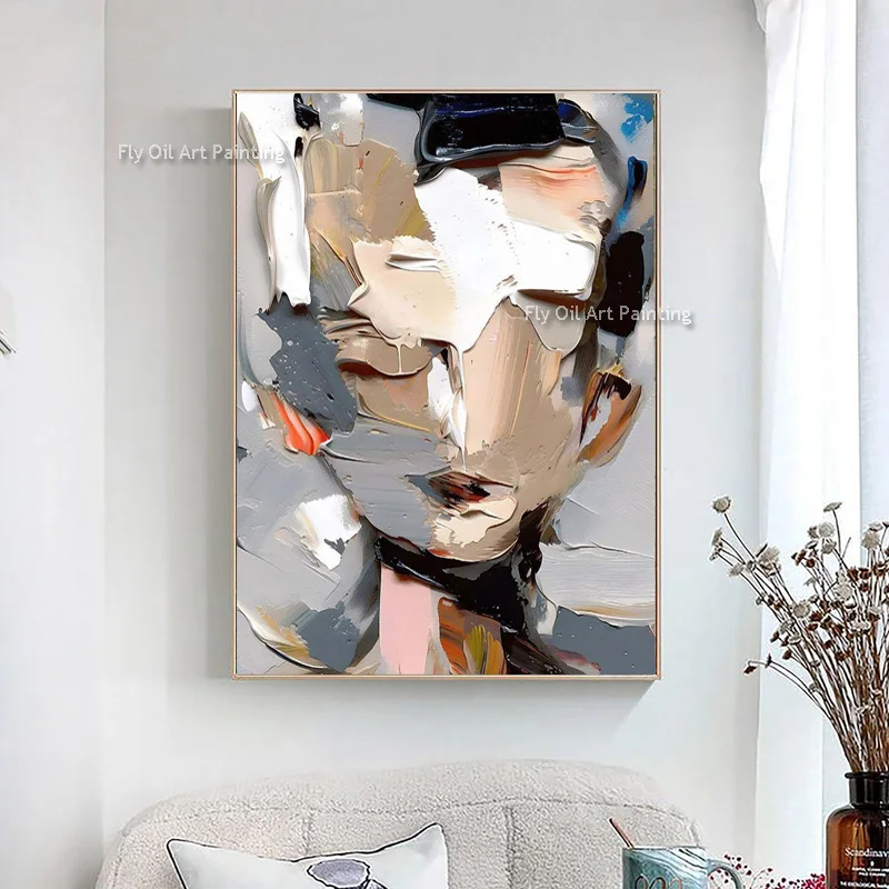 

Абстрактная картина маслом FLY OIL ART