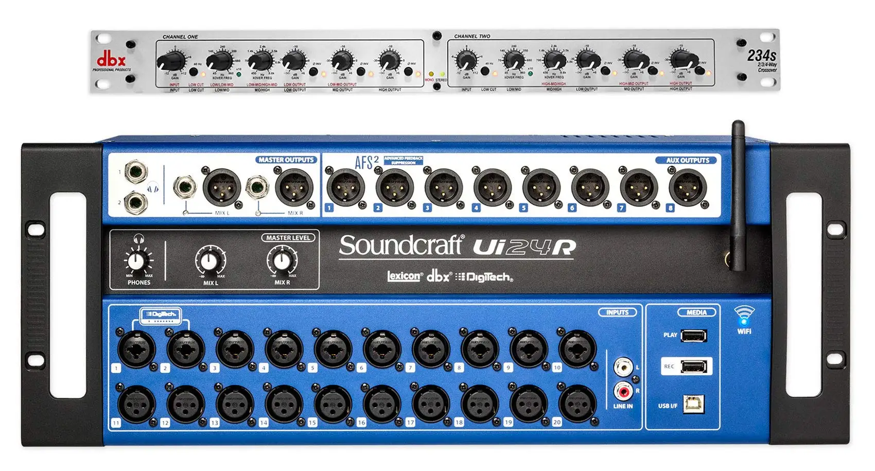 

2023 Drop Shipping Soundcraft Ui24R 24 Input Digital Mixer w/Wifi+App Control+Recording Ui 24R