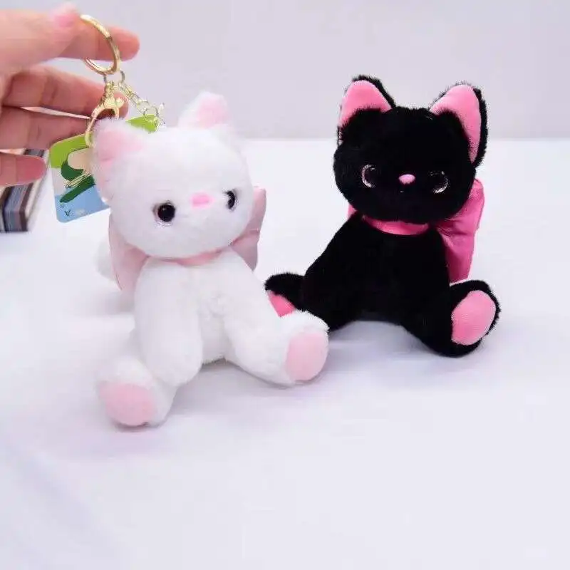 Новая вешалка Kittenok плюшевая игрушка пряжка мешок для ключей подарочная кукла |