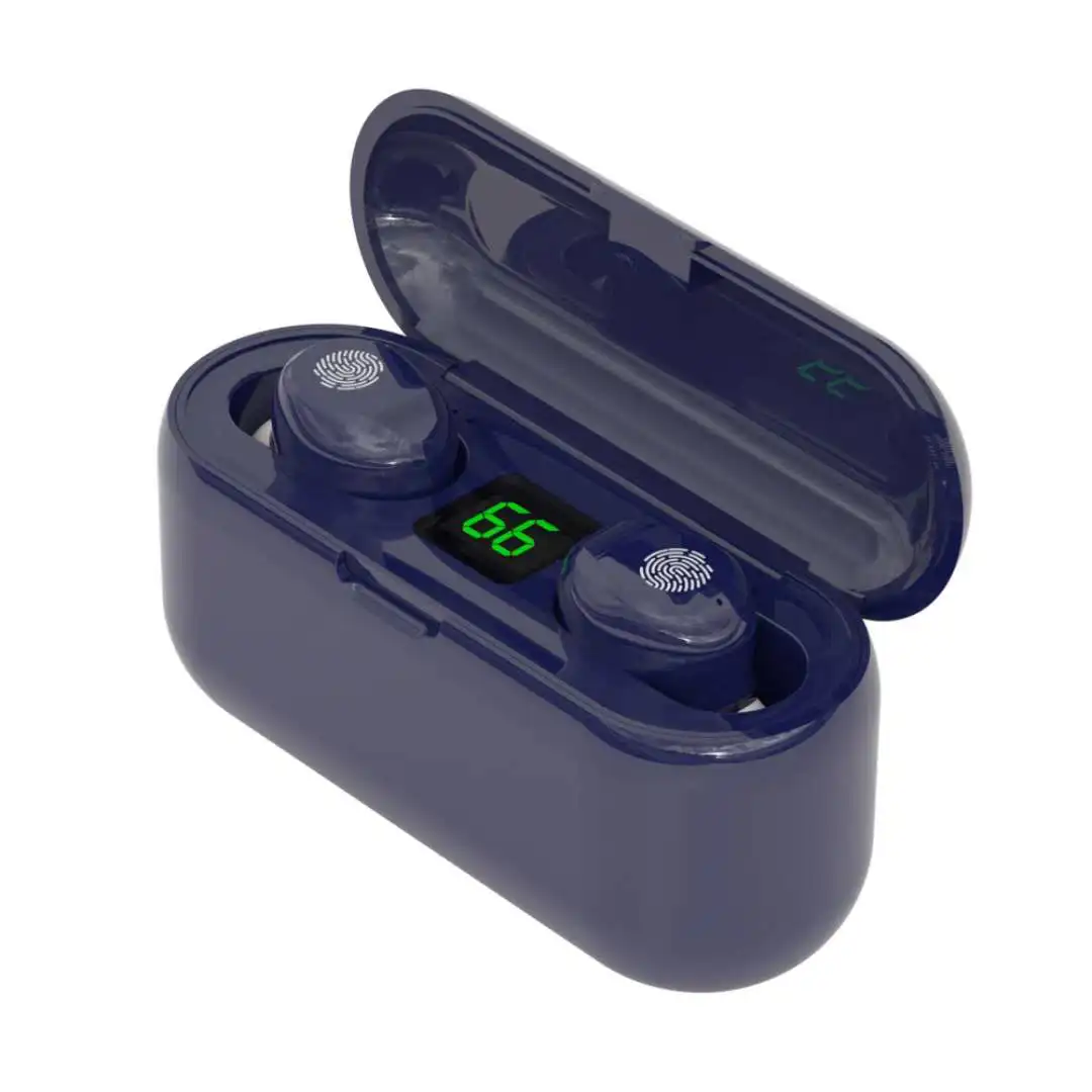 

Оригинальная Беспроводная Bluetooth-гарнитура Kemier, спортивные Bluetooth-наушники, сенсорные мини-наушники, стереонаушники с басами, 2000 мАч, зарядный...