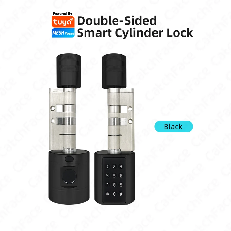 

Электронный умный дверной замок Catchface с датчиком отпечатков пальцев