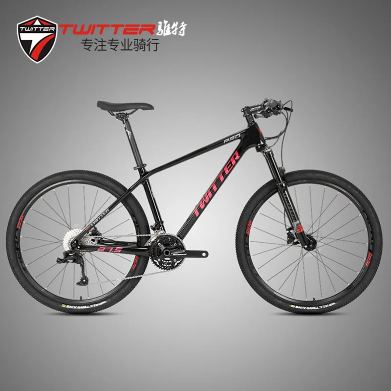 

TWITTER Carbon Mountain Bike LEOPARDpro Bicycle 29/27.5er RETROSPEC 3X12 Speeds XC AM MTB Zoom Hydraulic Ultra Light