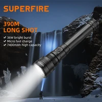 superfire y12 super bright flashlight p90 high power super bright home outdoor military lighting special long range searchlight