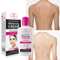 120ml body whitening cream face neck bleaching lotion collagen milk nourishing brighten skin anti aging body skin care beauty