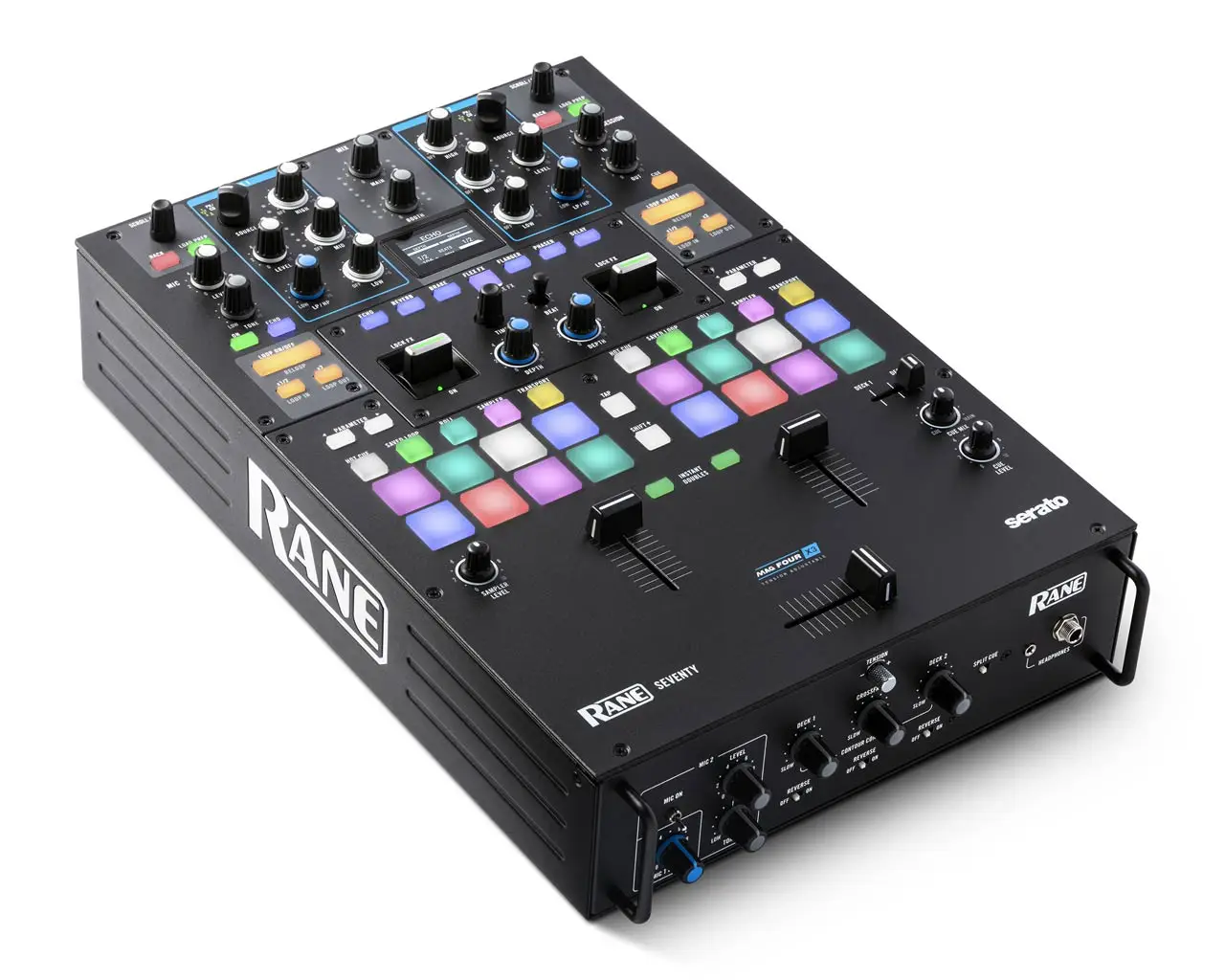 

2022 Drop Shipping RANE SEVENTY-TWO MKII Battle-Ready 2-Channel DJ Mixer With Multi-Touch Screen and Serato DJ