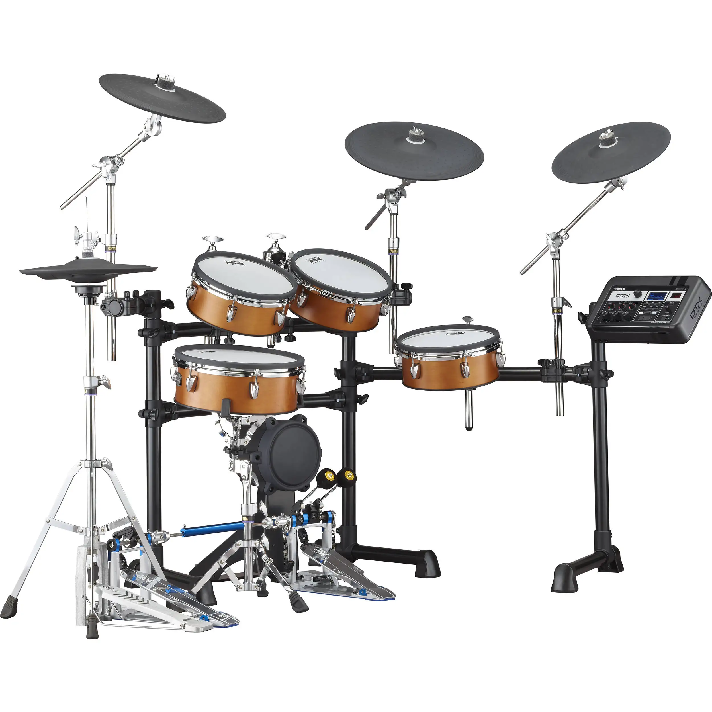 

2022 Drop Shiping DTX8K-M Electronic Drum Kit with Wood-Shell Mesh Pads and DTX-PRO Drum Module