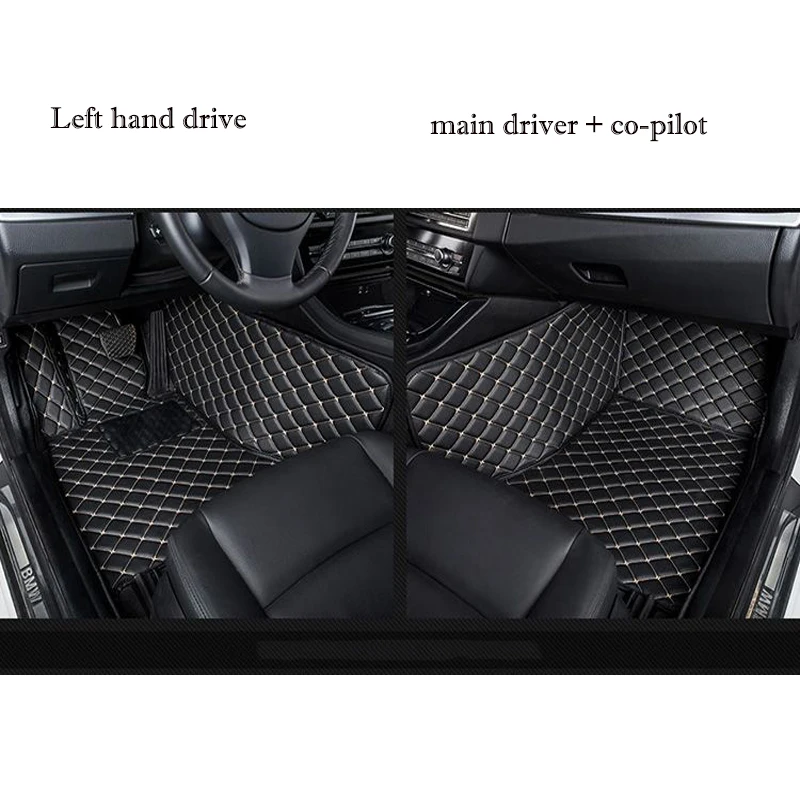 

Custom front row 2 seats car floor mats for MINI Cooper R50 R52 R53 R56 R57 R58 F55 F56 F57 Countryman R60 F60