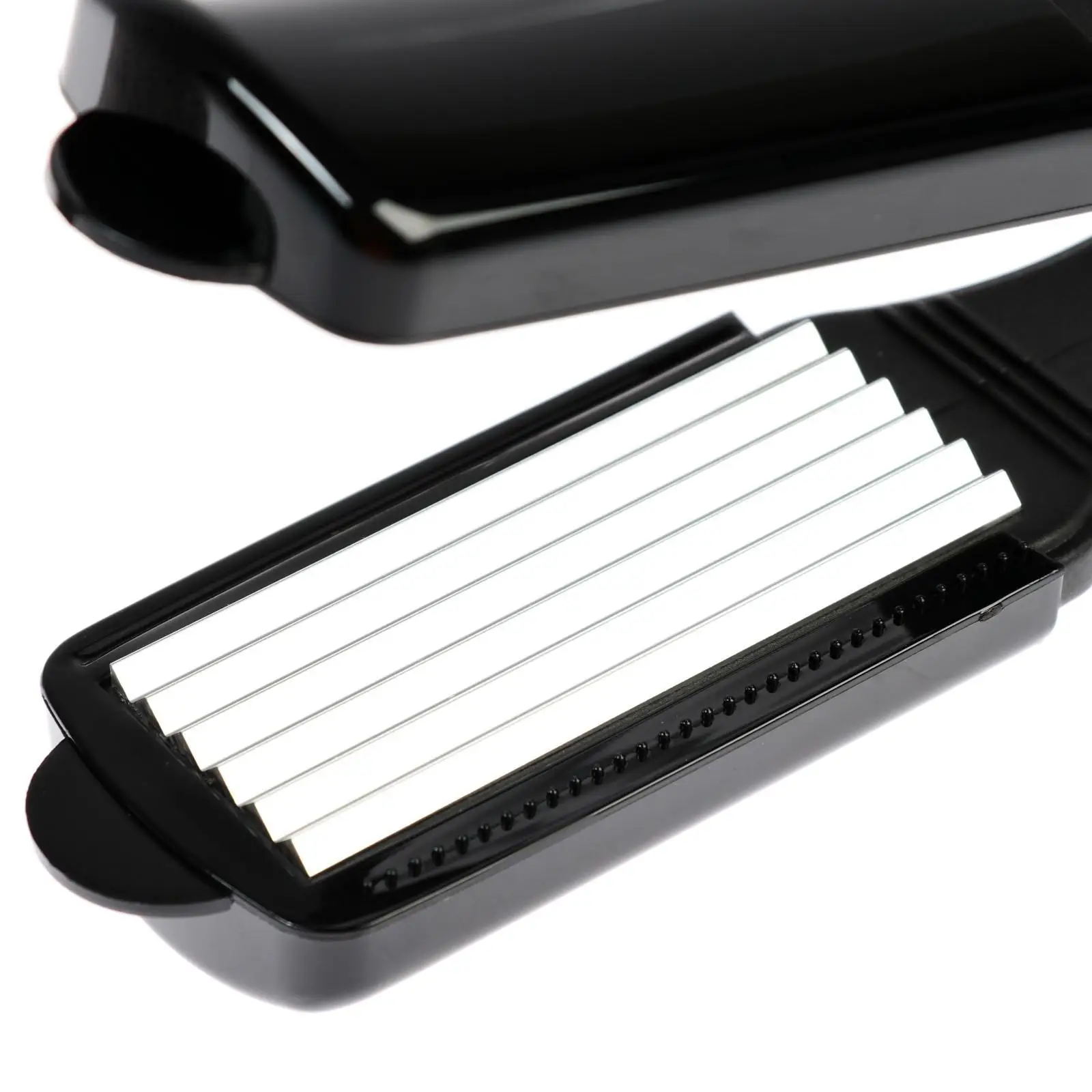 Щипцы-гофре HOMESTAR HS-8005 30 Вт алюминиевое покрытие 33х80 мм 220°С черные