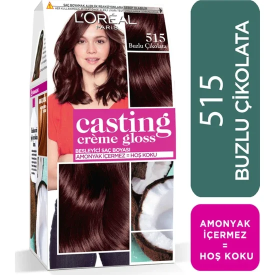 

L'Oréal Paris Casting Crème Gloss Hair Color - 515 Frosted Chocolate