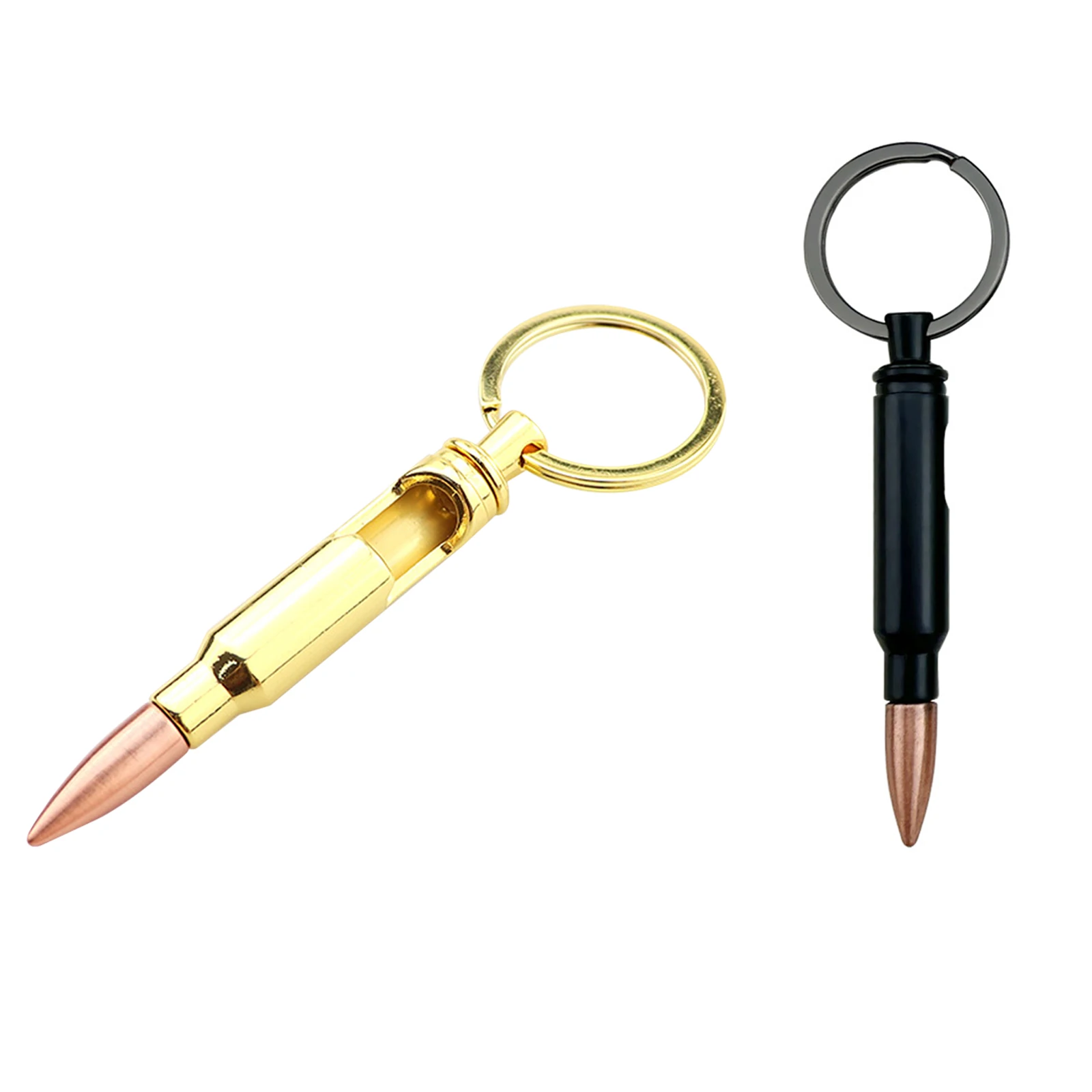 Уникальный брелок в виде пули с функцией открывалки для пива