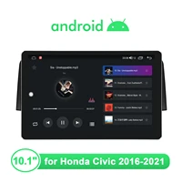 joying high resolution 10 1 car gps stereo plug and play for honda civic 2016 2021 car intelligent system android car radio dab