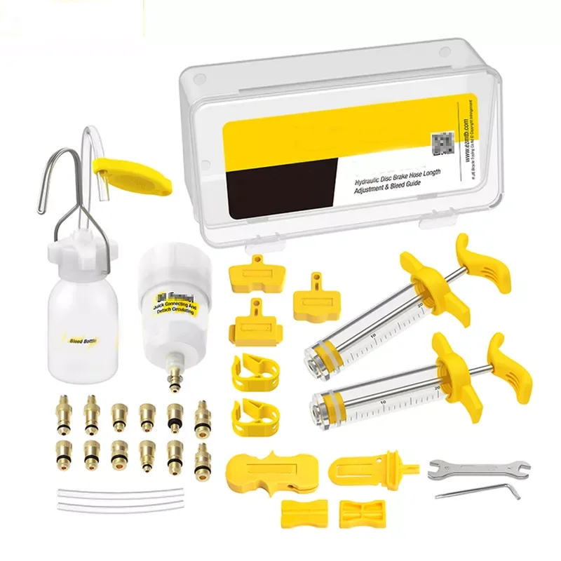 

Bike Hydraulic Disc Brake Oil Bleed Kit For SHIMANO SRAM Avid MAGURA Series Road Bicycle Brake Repair Tool MTB Oil Brake Tools