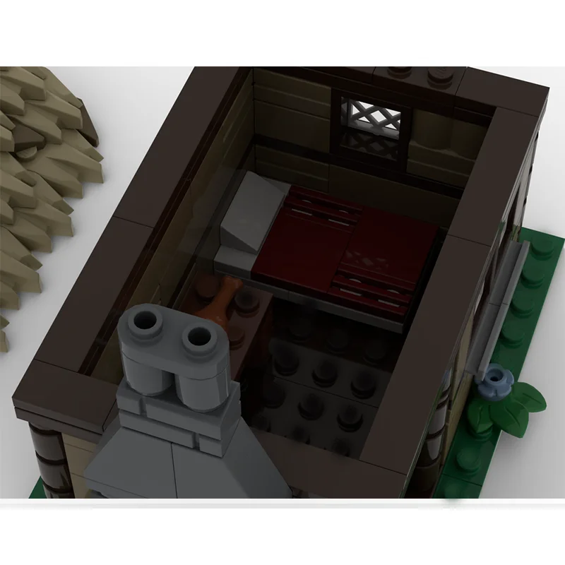 Конструктор MOC Маленький средневековый дом