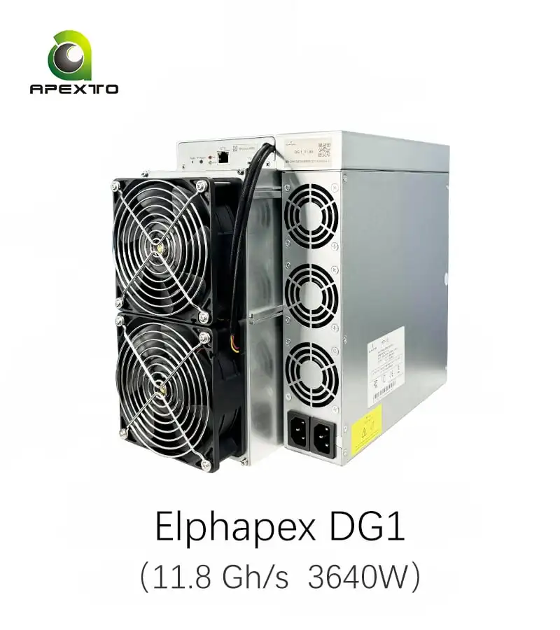 РОЖДЕСТВЕННОЕ ПРЕДЛОЖЕНИЕ ElphaPex DG 1+ 13GH/s 3920W LTC+DOGE Майнер