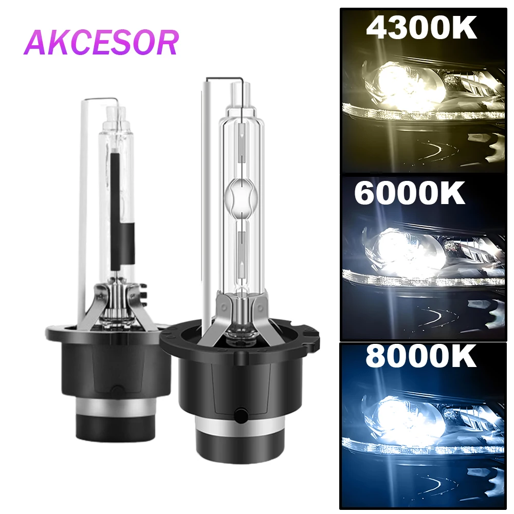 

2 шт. D2S HID ксеноновые лампы D4S D4R D2R Автомобильные лампы для фар 12 В 35 Вт 4300 К 6000 К 8000 К 10000 К Plug and Play Водонепроницаемые