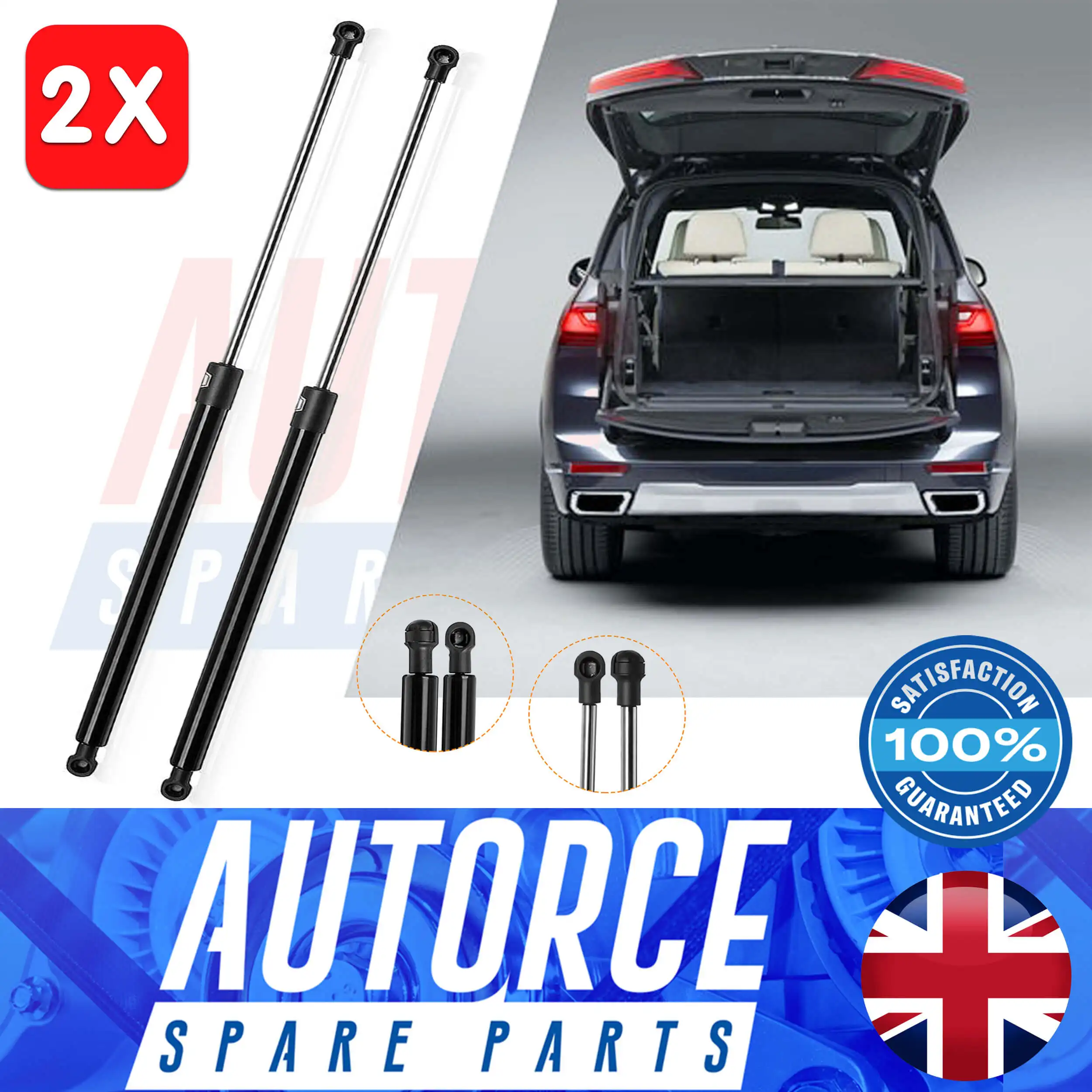 

Autorce 2X Rear Tailgate Boot Gas Struts Intended For Citroen Berlingo / Peugeot Partner 1996-2015 660(N) 700 MM 8731E0, 8731.P6