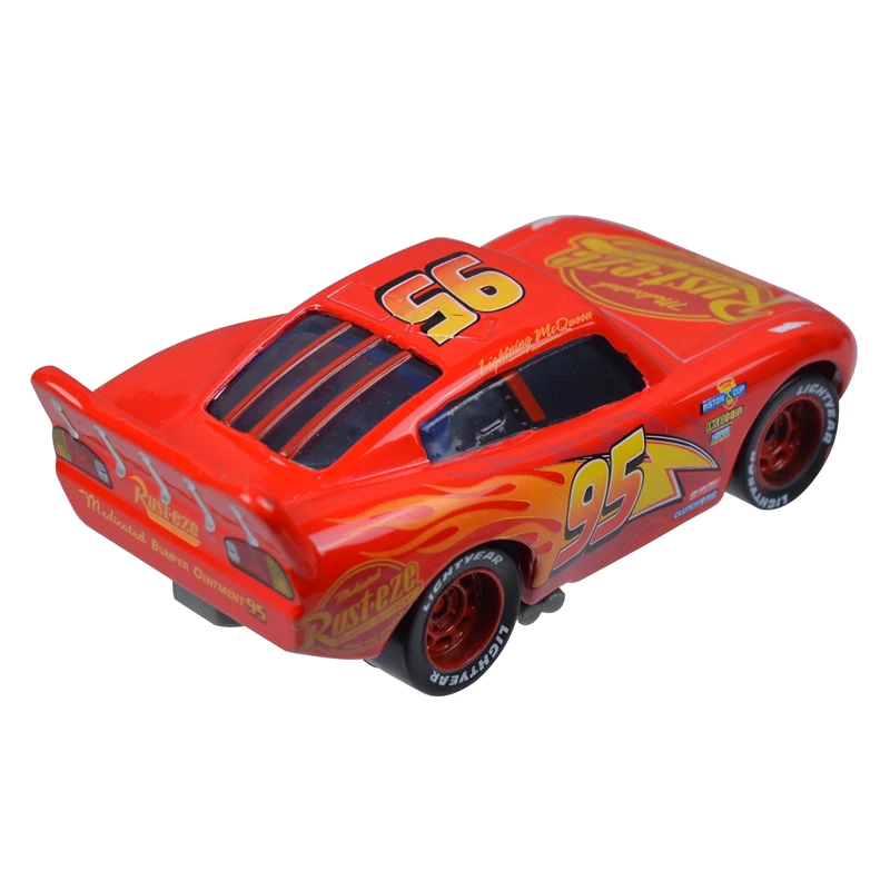 Cars Disney Pixar Cars 3 Lightning McQueen DINOCO Plane Pision Cup 1:55 Diecast Metal Alloy Model Car Toys For Boy Birthday Gift images - 6