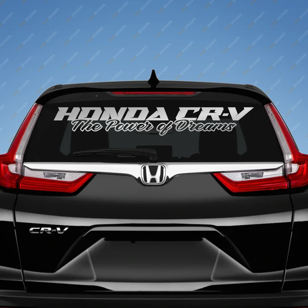 Наклейка на авто HONDA CR-V виниловая наклейка заднее стекло стикер для бесплатная