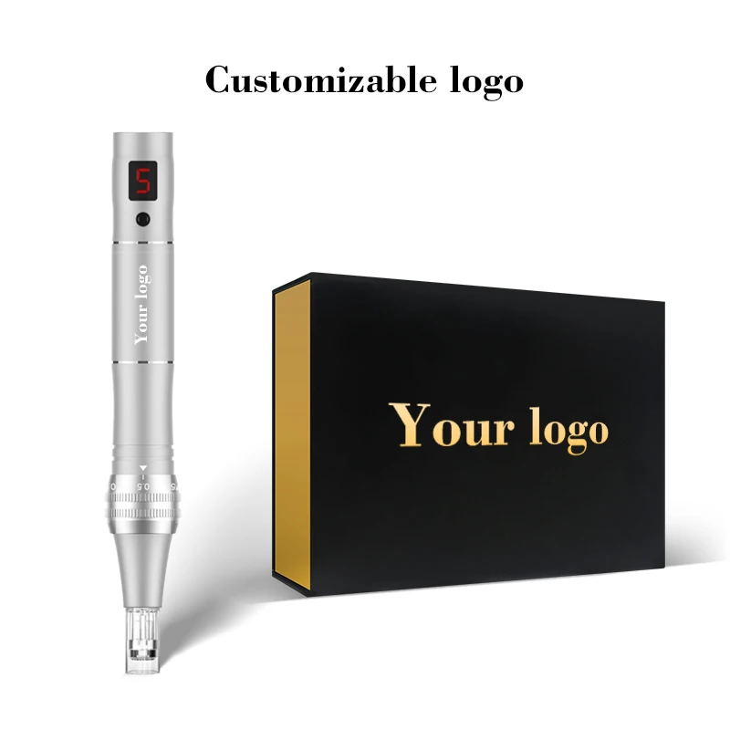 

Professional Authentic Multi-function Electric Wireless Beauty Pen - Derma Auto Pen Kit Skin Care for Face Body