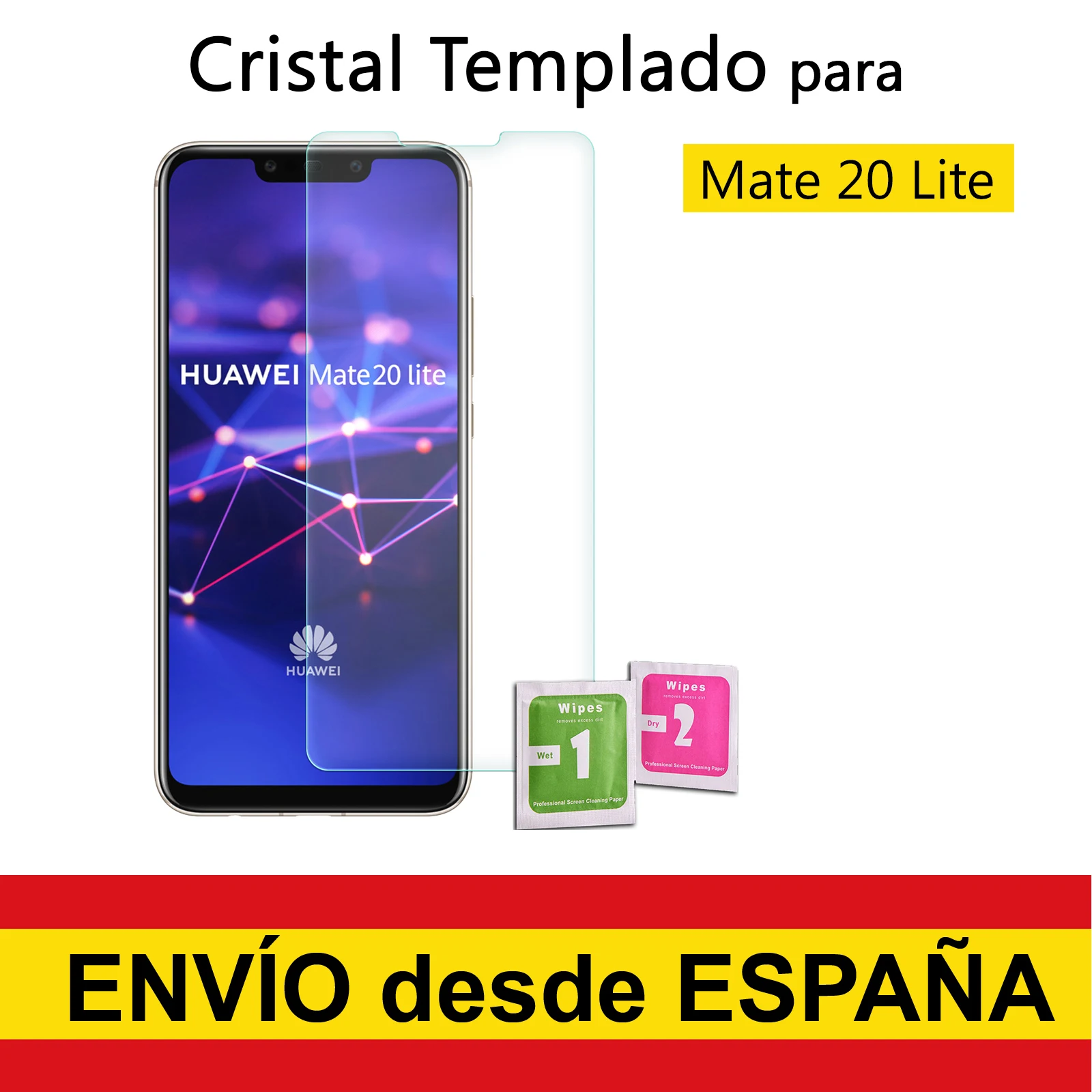 Tempered Glass Screen Protector for HUAWEI MATE 20 LITE Premium Quality 9H 0.33mm