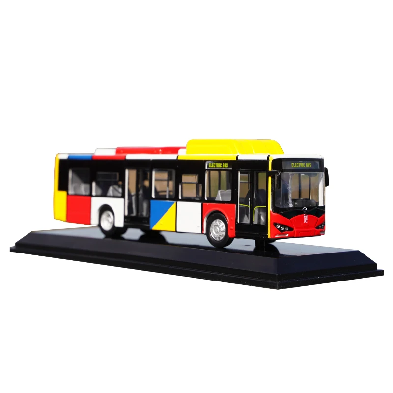 

Оригинальная фабрика 1:64 BYD K9 K8, Чистая электрическая литая модель автобуса для игрушечного подарка