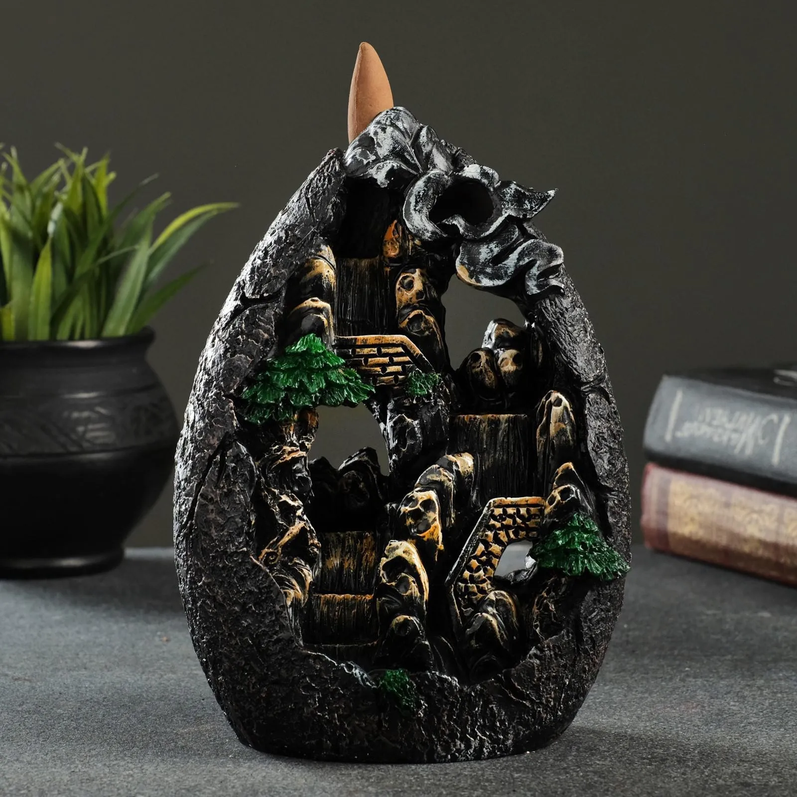 Набор благовоний на подставке Горы 19х13х8см |